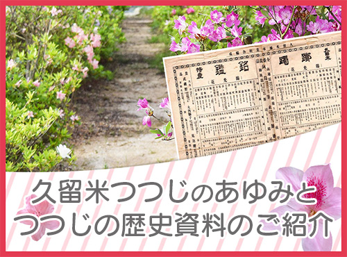 久留米つつじのあゆみ
